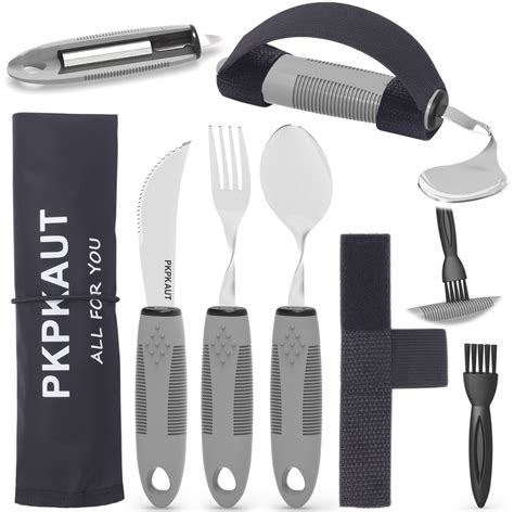 Buy Weighted Parkinsons Utensils for Hand Tremors, Weighted Silverware for Parkinsons Patients ...