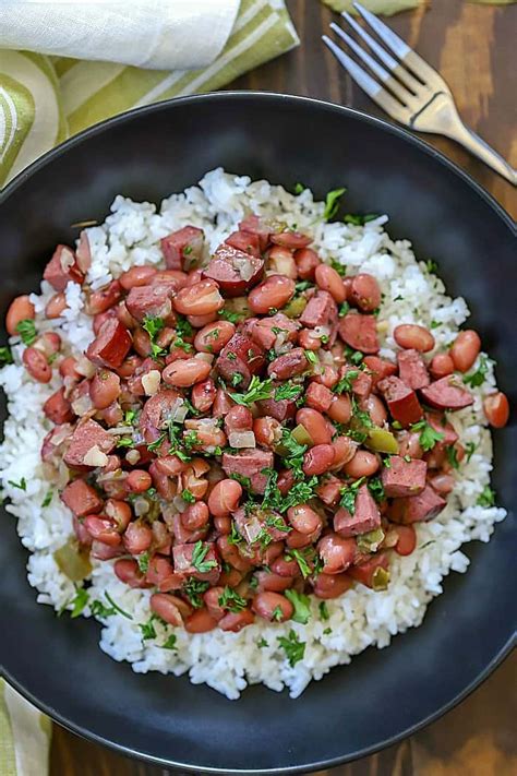 Cajun Red Beans & Rice - Yummy Healthy Easy