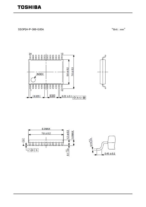 TB6612FNG datasheet(8/11 Pages) TOSHIBA | Driver IC for Dual DC motor