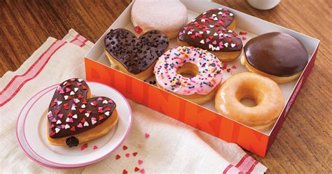 Dunkin’ Donuts Introduces Heart-Shaped Donuts To Make Your Valentine’s ...