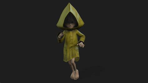 ArtStation - Little Nightmares (Six Character) | Game Assets