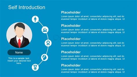 Self Introduction PowerPoint Diagram - SlideModel