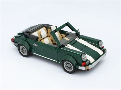 Porsche | An alternate model from a LEGO Mini Cooper 10242 s… | Flickr