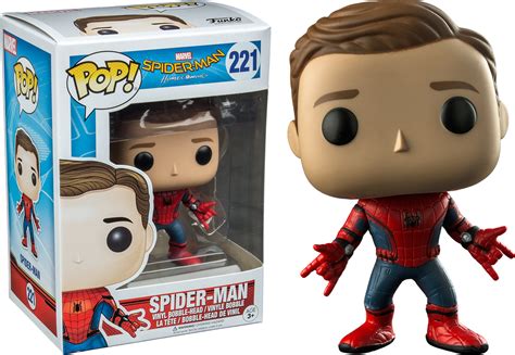 Spider-Man: Homecoming - Spider-Man Unmasked Funko Pop! Vinyl Figure | Popcultcha | Pop vinyl ...