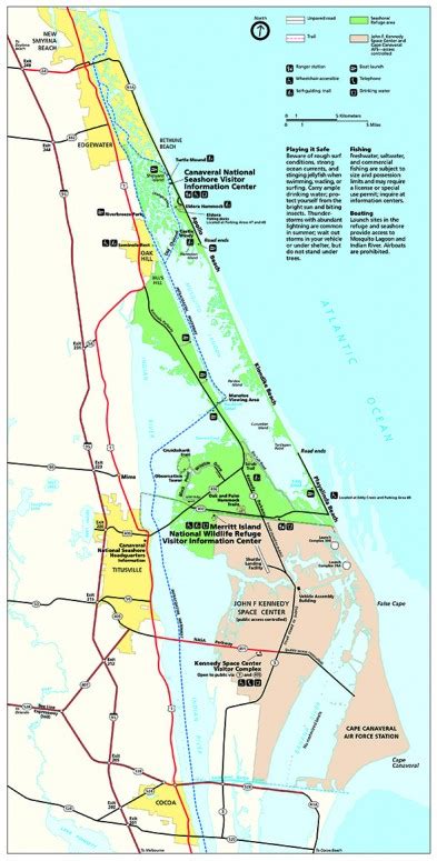 Canaveral National Seashore | PARK MAP