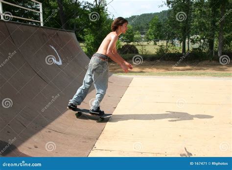 Skateboarder on Ramp stock image. Image of sports, extreme - 167471