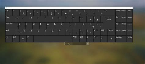 6 façons d'activer le clavier visuel de Windows 10 - malekal.com