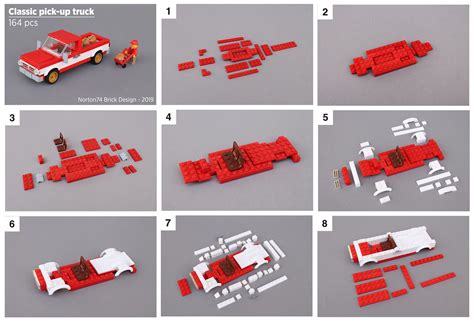 Construisez votre Pick-up ! (avec instructions) - HelloBricks