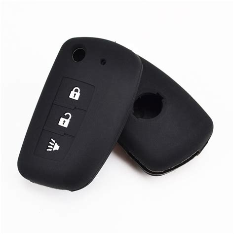 Silicone 3 Button 'Flip' Key Fob Remote Cover Case Skin Jacket for ...