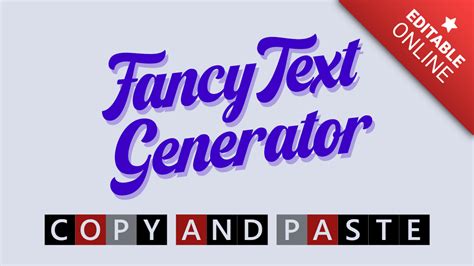 Fancy Text Generator | Text Effect