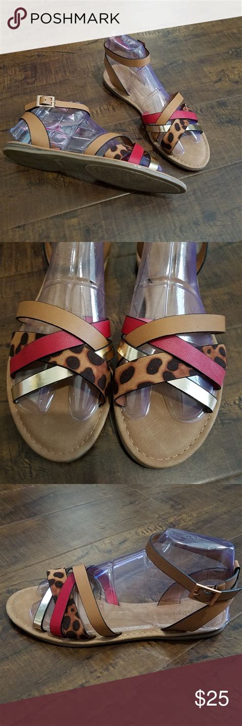 FLASH SALE! Animal Print Sandals | Printed sandals, Bamboo shoes, Animal print