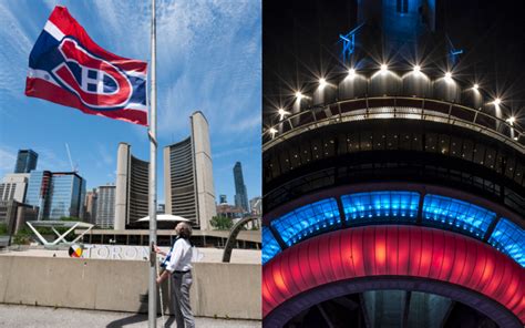 NHL: Tory raises Canadiens flag outside Toronto City Hall