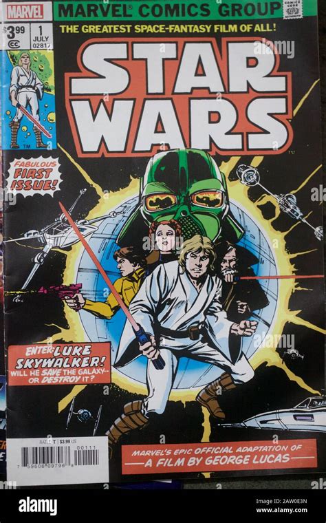 Stars Wars comic published by Marvel Comics Stock Photo - Alamy