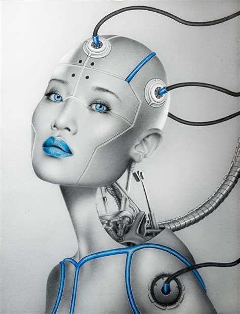 By asariamarka - Robot Woman Female Cyborg, Cyborg Girl, Female Robot ...