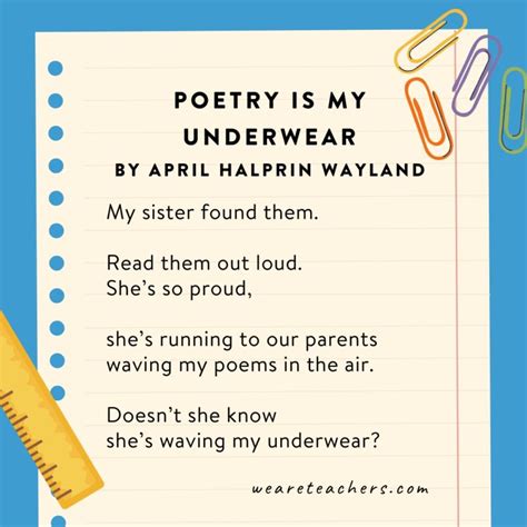 Poems For Kids About School