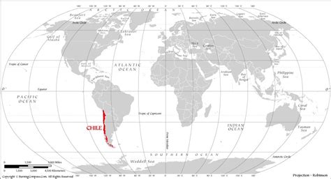 Where is Chile Located ? - Chile on World Map