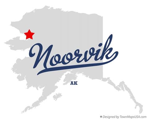 Map of Noorvik, AK, Alaska