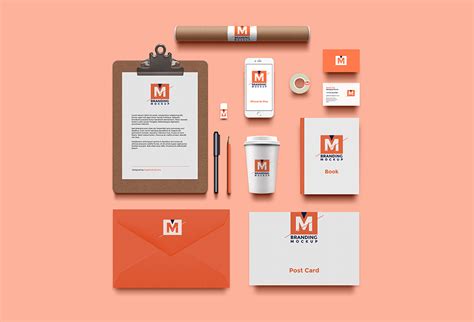 Branding Identity Mockup PSD - GraphicsFuel