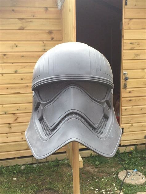 Star Wars TFA TLJ Captain Phasma Helmet Raw Cast - Etsy