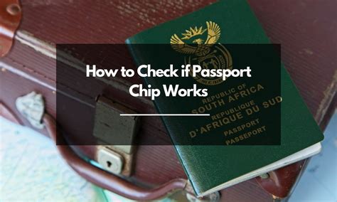 How to Check if Passport Chip Works - StrangerMiles