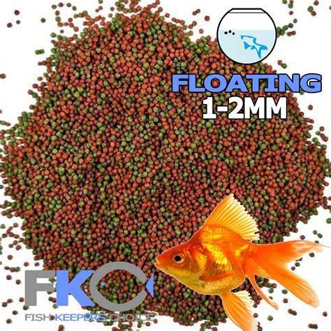 Bulk Goldfish & Koi Small Aqua Aquarium, Pond Floating Fish Food Pellets 1-2mm | eBay