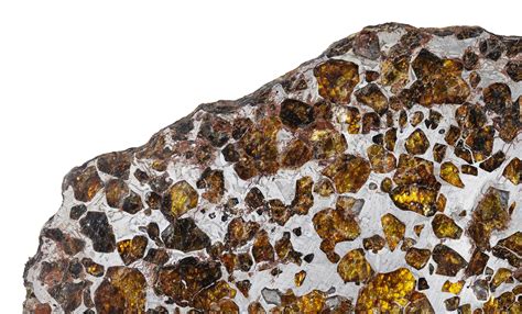 A LARGE SLICE OF THE FUKANG PALLASITE METEORITE | Natural History; Including Fossils, Minerals ...