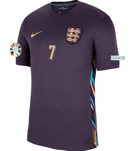 Saka England 24/25 Away Jersey - SoccerArmor