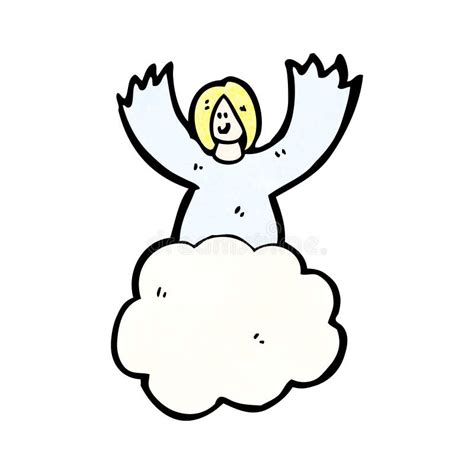 Cartoon Angels In Heaven Stock Photo - Image: 38058190