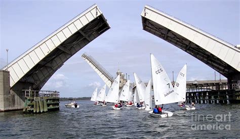 Ashley River Bridge Opening Photograph by Chris DeLoach | Pixels