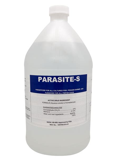 Parasite-S (Formalin) approved Fish Parasite and Fungus Treatment | Syndel