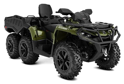 New 2023 Can-Am Outlander MAX 6x6 XT 1000 | ATVs in Iron Mountain MI | Boreal Green