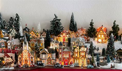 Creating a Little Christmas Magic with a Miniature Christmas Village ...