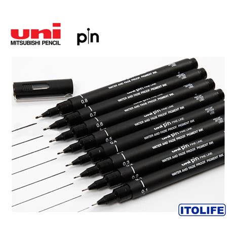 Uni Pin Fine Liner Tech Pen Pigment Ink- 1pc | Shopee Philippines