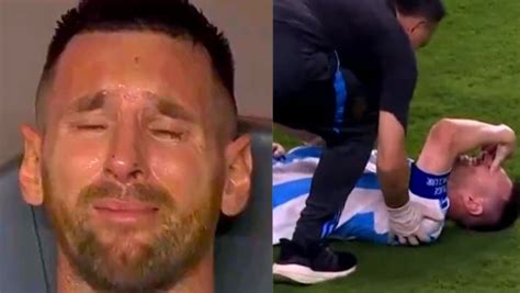 Lionel Messi’s Viral Pic Is Heartbreaking, But Crying Does Have Some ...