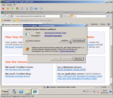 Microsoft iSCSI Software Target 3.3 - Thomas-Krenn-Wiki