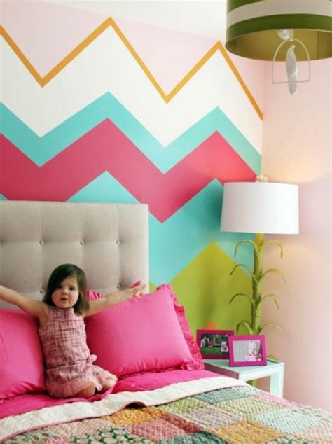 Kinderzimmer streichen - 20 bunte Dekoideen | Creative kids rooms, Girl room, Little girl rooms