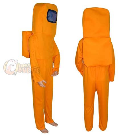 Among Us Costume Halloween Cosplay Character Outfits for Kids - Luckyonesie