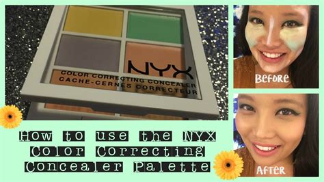 How to Use the NYX Color Correcting Concealer Palette | Get a Flawless ...