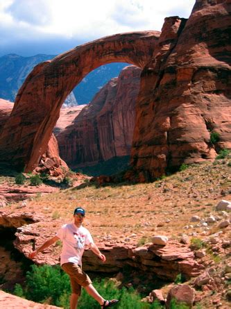 Rainbow Bridge, Utah Scenes.