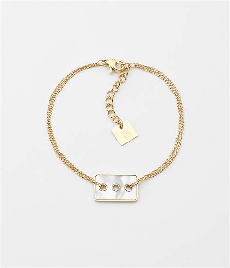 Newton Bracelet - Gold-plated steel - Zag Bijoux