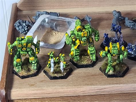 6mm, Battletech, Catalyst Game Labs, Clan, Jade Falcon, Mechs, Pvc - Gallery - DakkaDakka