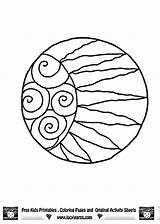 Free Mandala Coloring Page Download Png  sketch template