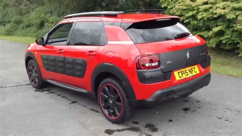 CITROEN C4 CACTUS BLUEHDI FLAIR RED 2015 - YouTube