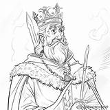 King Coloring Pages  Free & Printable sketch template