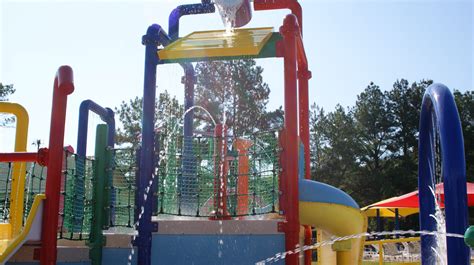 Spray Ground at Yogi's Jellystone Campground in Luray, Virginia