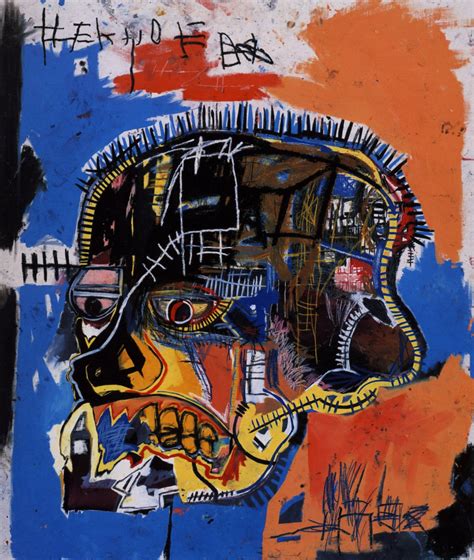 Jean Michel Basquiat - Untitled (Skull) (1981) : r/museum