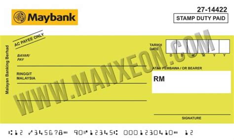 Mock Up Cheque Printing & Template Design - MX-MUCFB