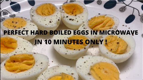 how to boil eggs in microwave oven| HOW TO COOK PERFECT HARD BOILED EGGS IN MICROWAVE | 10 ...