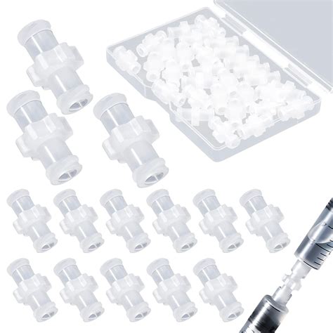 Buy AIEX 30pcs Syringe Adapter, Female Luer Syringe to Syringe Transfer ...