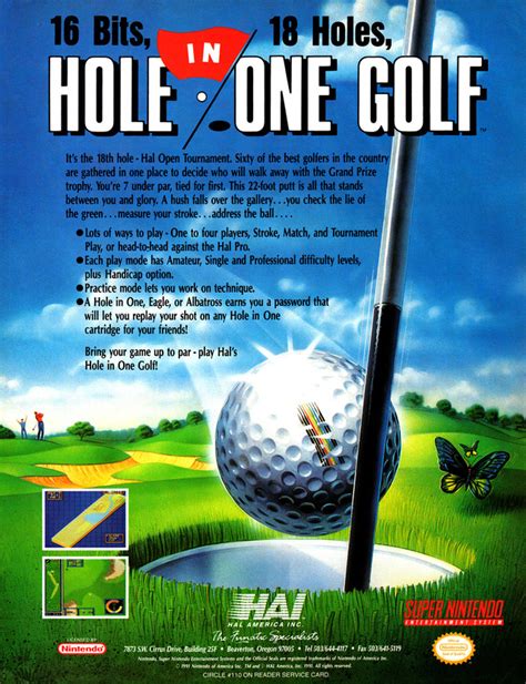 Hal's Hole in One Golf Download | GameFabrique